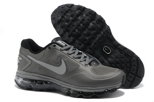 Nike Air Max 2013 Drak Grey Black For Mens Shoes - Click Image to Close